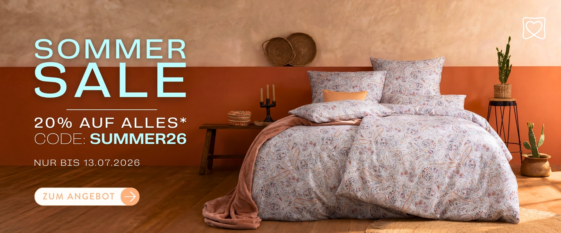 SOMMERSALE 20% | Code: SUMMER26 | GÜLTIG bis 13.07.2026 | weitere Infos siehe AGB §13
